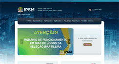 Desktop Screenshot of ipsm.com.br